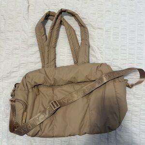 Calpak Tan Travel Bag